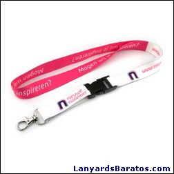 La sublimaci&oacute;n sirve para hacer los lanyards degradados en colores.