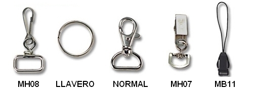 Enganches de lanyards 2